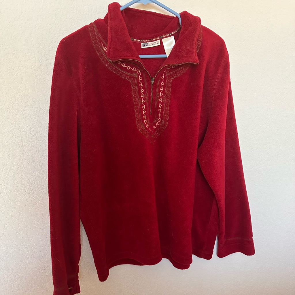 Half Zip Pullover!